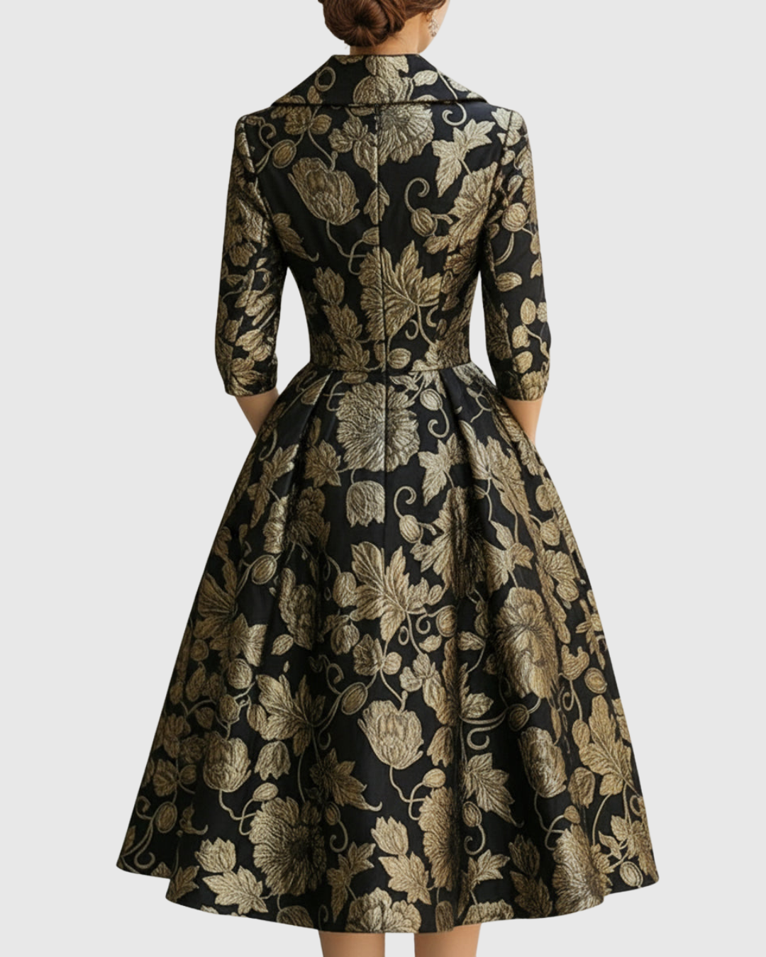 Morven | Floral Midi Dress