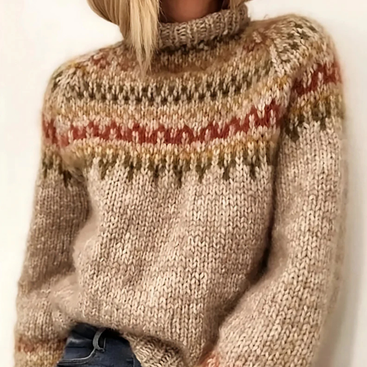 Mona - Vintage Handcrafted Icelandic Jumper
