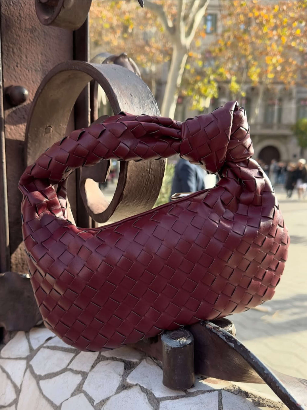 Sienna | Braided Petite Handle Bag