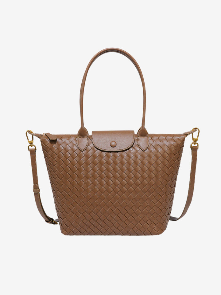 Isabelle | Braided Spacious Everyday Tote