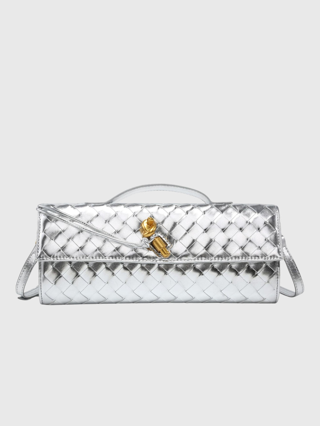 Camila | Luxe Slim Woven Clutch