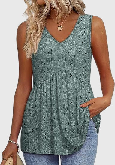 Arabella – Effortless Flowy Sleeveless Tank Top