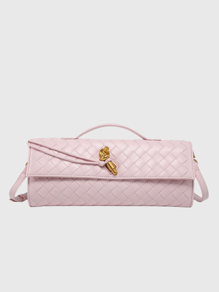 Camila | Luxe Slim Woven Clutch